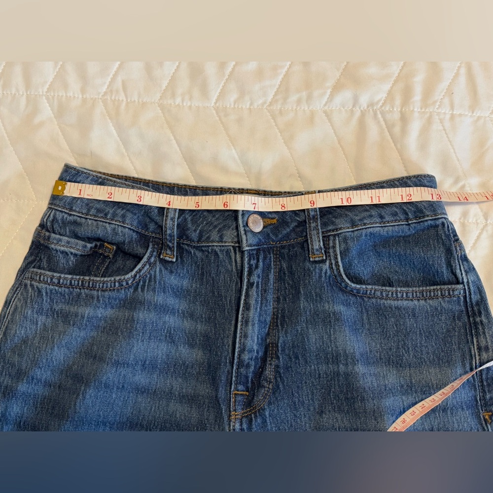 👖 TRIARCHY Ms. Fonda High-Rise Wide-Leg Jeans 
Size 25 - Picture 7 of 11
